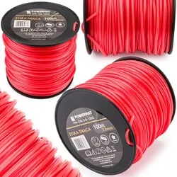 Żyłka do głowicy kosy spalinowej Powermat 3mm x 100m 5-kątna