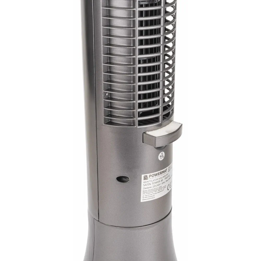 Wentylator kolumnowy 98 cm 80W Powermat Satin Tower-80 + pilot