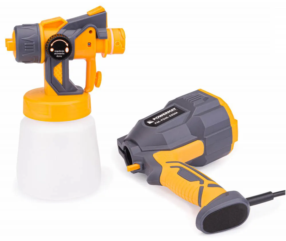 Agregat malarski pistolet do malowania 800ml Powermat PM-PDM-550M + 3 dysze