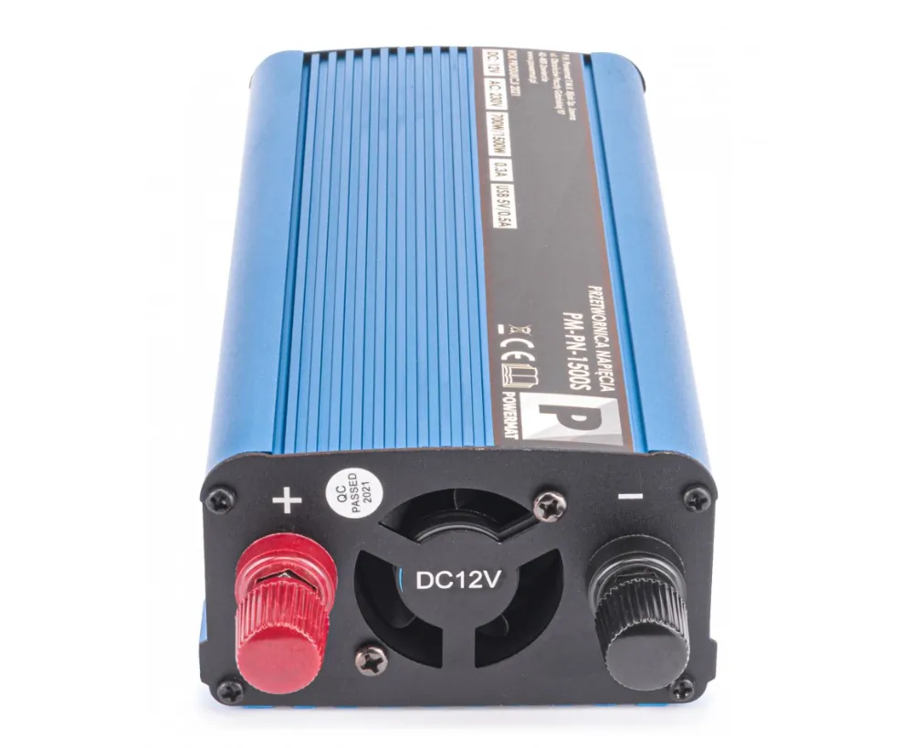Przetwornica napięcia 12V 1500W Powermat PM-PN-1500S