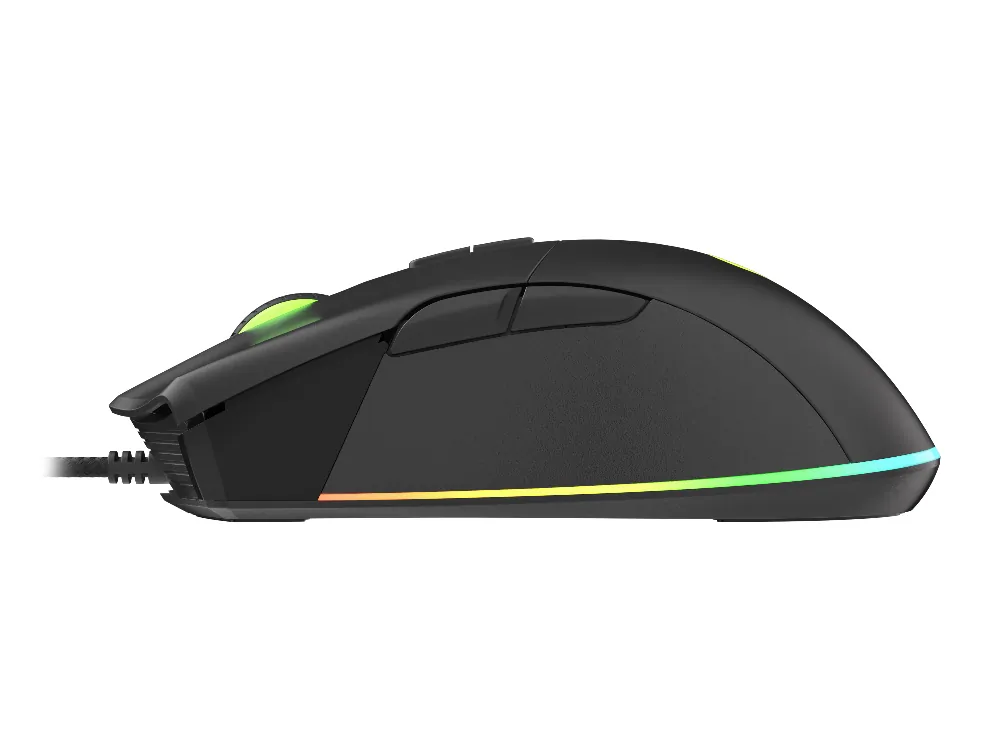 Mysz gamingowa podświetlana GENESIS KRYPTON 290 dla graczy 6400DPI + oprogramowanie