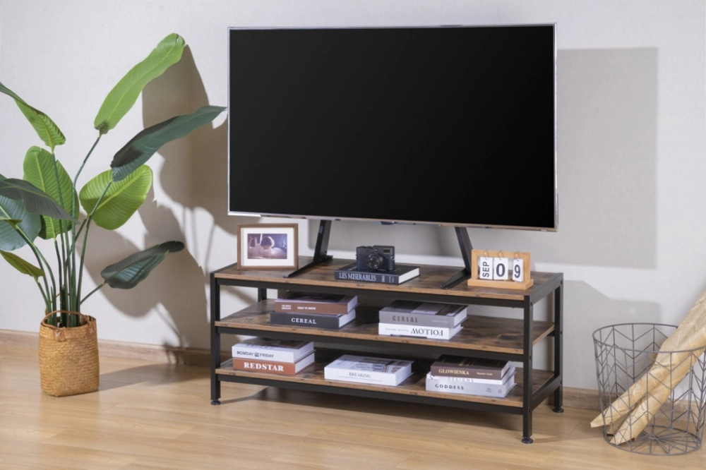 Stolik pod tv, tuner, multimedia 40KG SM-03 ART 120cm 3-półki