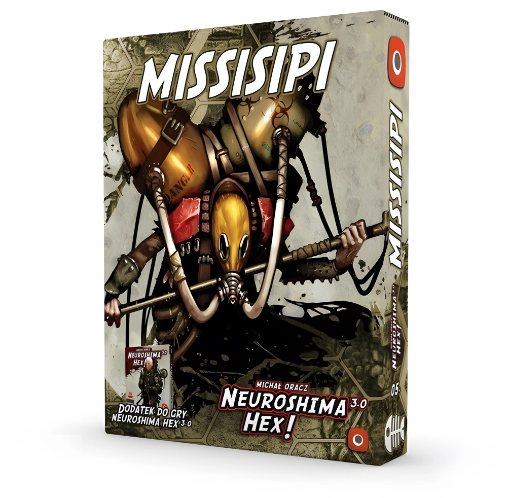 Gra Planszowa NEUROSHIMA HEX 3.0 : MISSISSIPPI - dodatek Portal