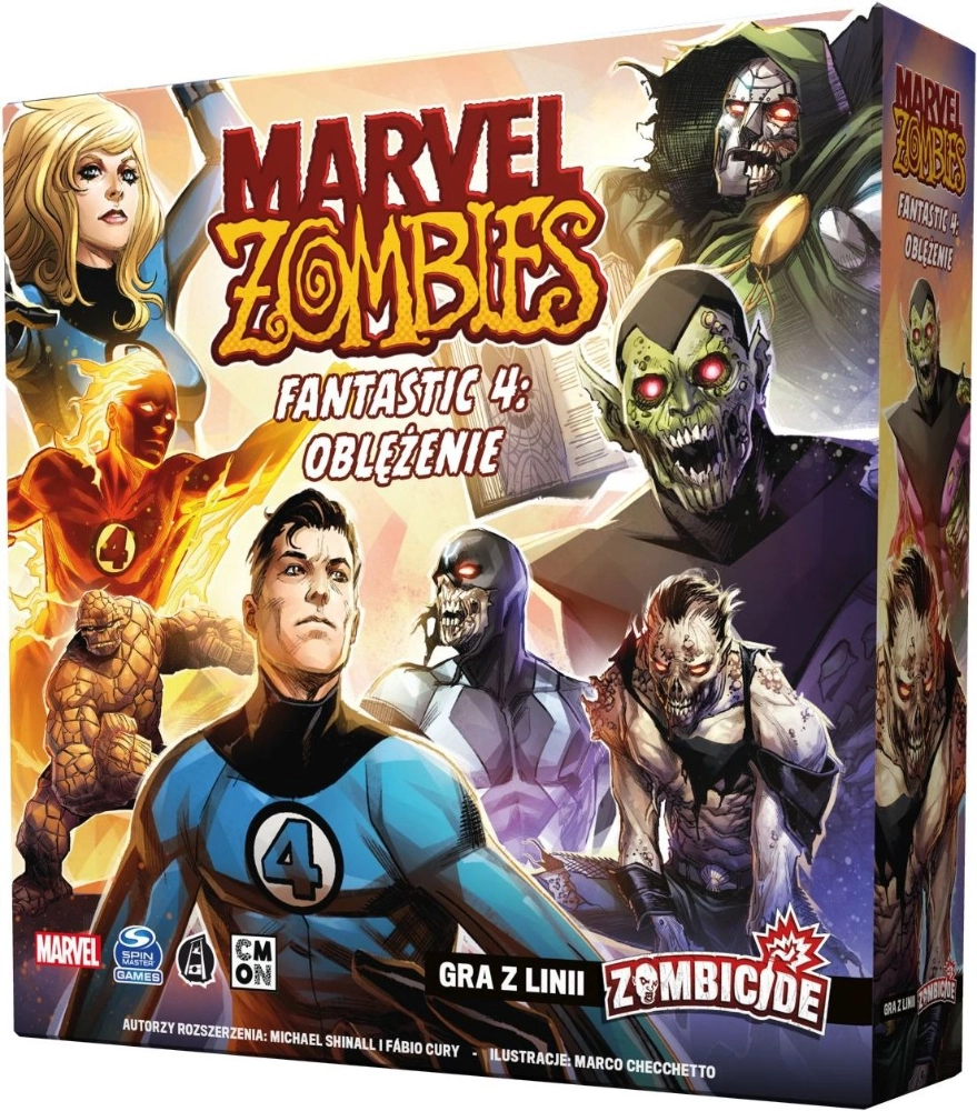 Gra planszowa MARVEL ZOMBIES: FANTASTIC 4 dodatek - Portal Games