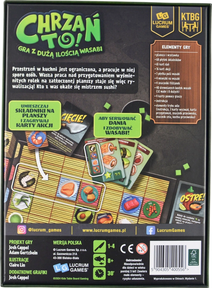 Gra planszowa CHRZAŃ TO! - podstawa - Lucrum Games