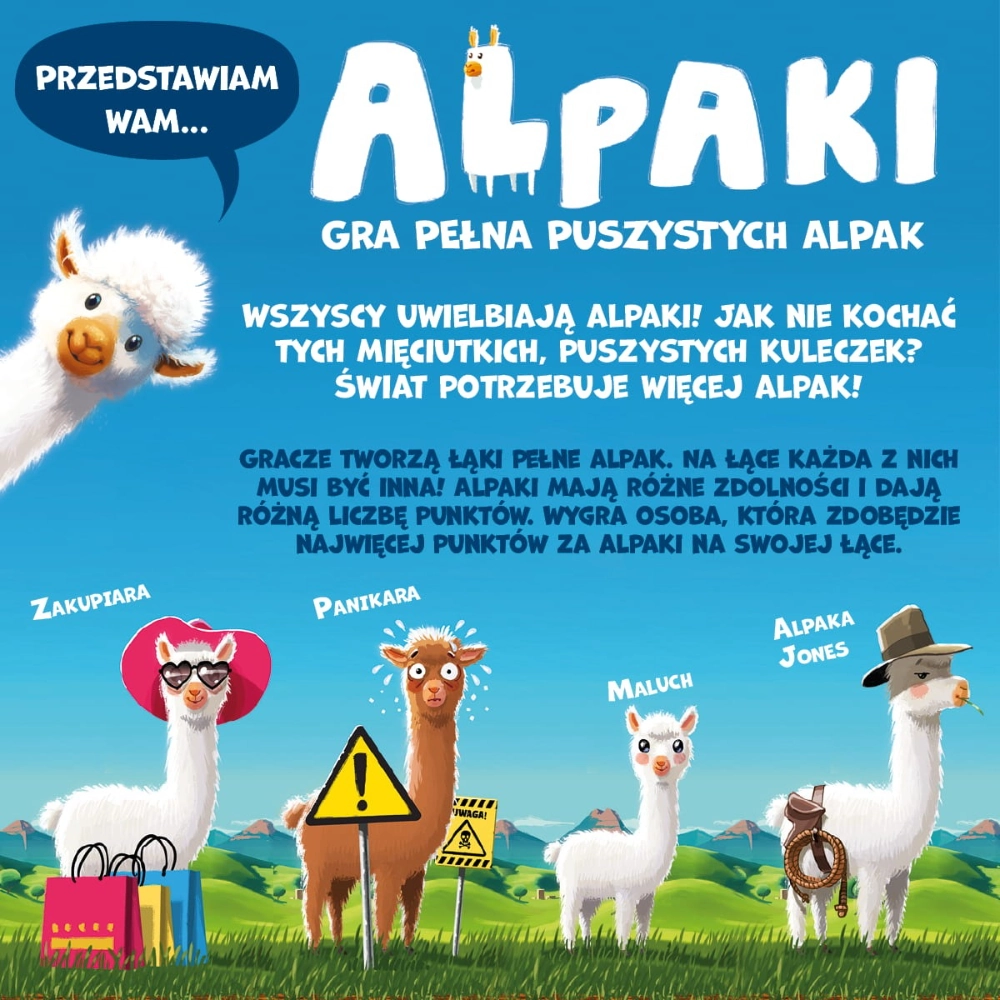Gra karciana ALPAKI - Nasza Księgarnia