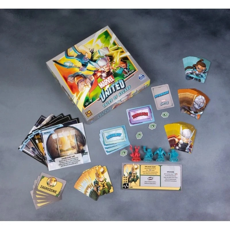Gra MARVEL UNITED: TALES OF ASGARD - dodatek - Portal Games