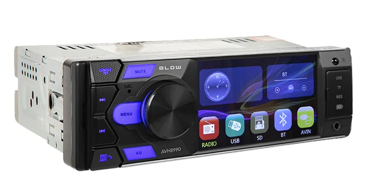 Radio samochodowe BLOW AVH-8990 4" RDS RGB MP5 USB AUX SD