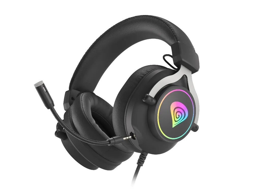 Podświetlane słuchawki gamingowe z mikrofonem GENESIS NEON 750 RGB