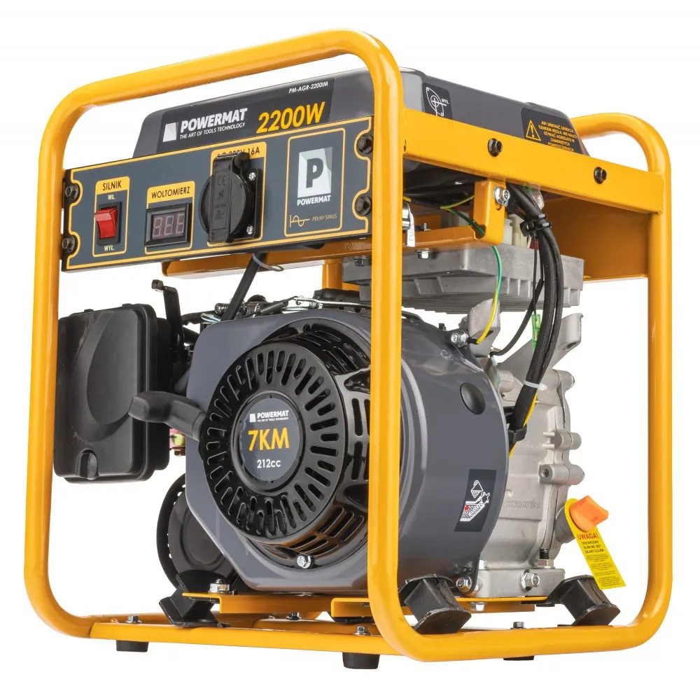 Agregat prądotwórczy 2200W Powermat PM-AGR-2200IM