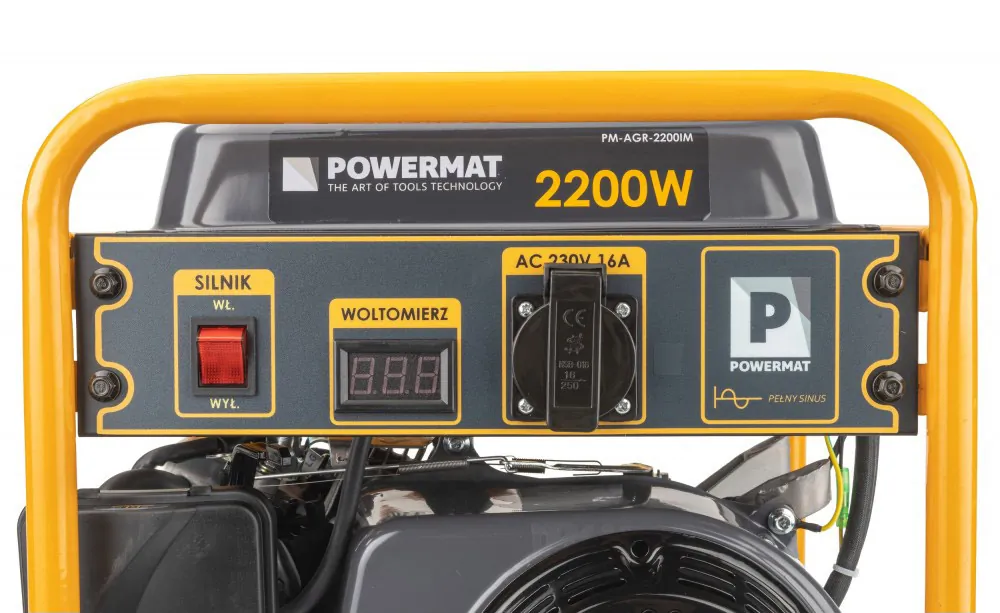 Agregat prądotwórczy 2200W Powermat PM-AGR-2200IM