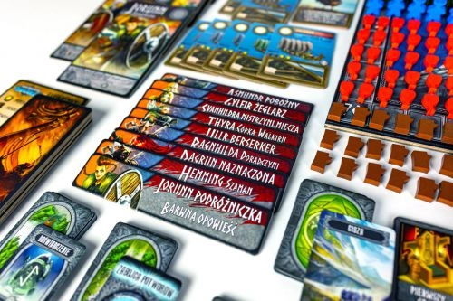 Gra planszowa WOJOWNICY Z MIDGARU: Edycja Jarla - podstawa - Portal Games