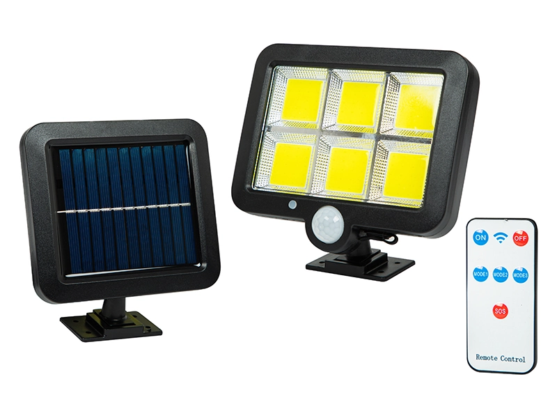 Lampa ścienna solarna regulowana LED BLOW SL-01 z czujnikiem ruchu i zmierzchu