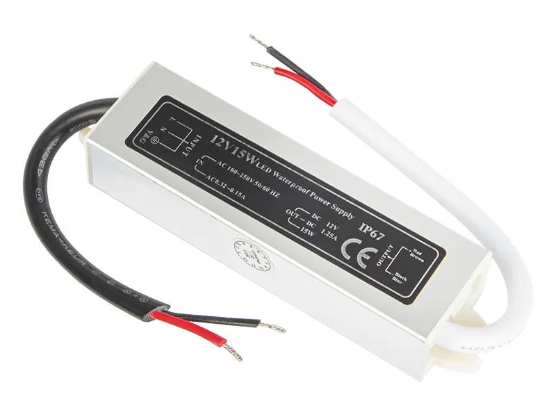 Zasilacz do systemów LED BLOW 12V 1,25A 15W IP67