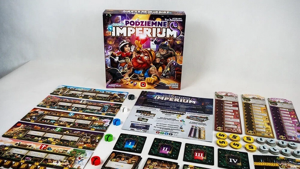 Gra karciana PODZIEMNE IMPERIUM - Portal Games