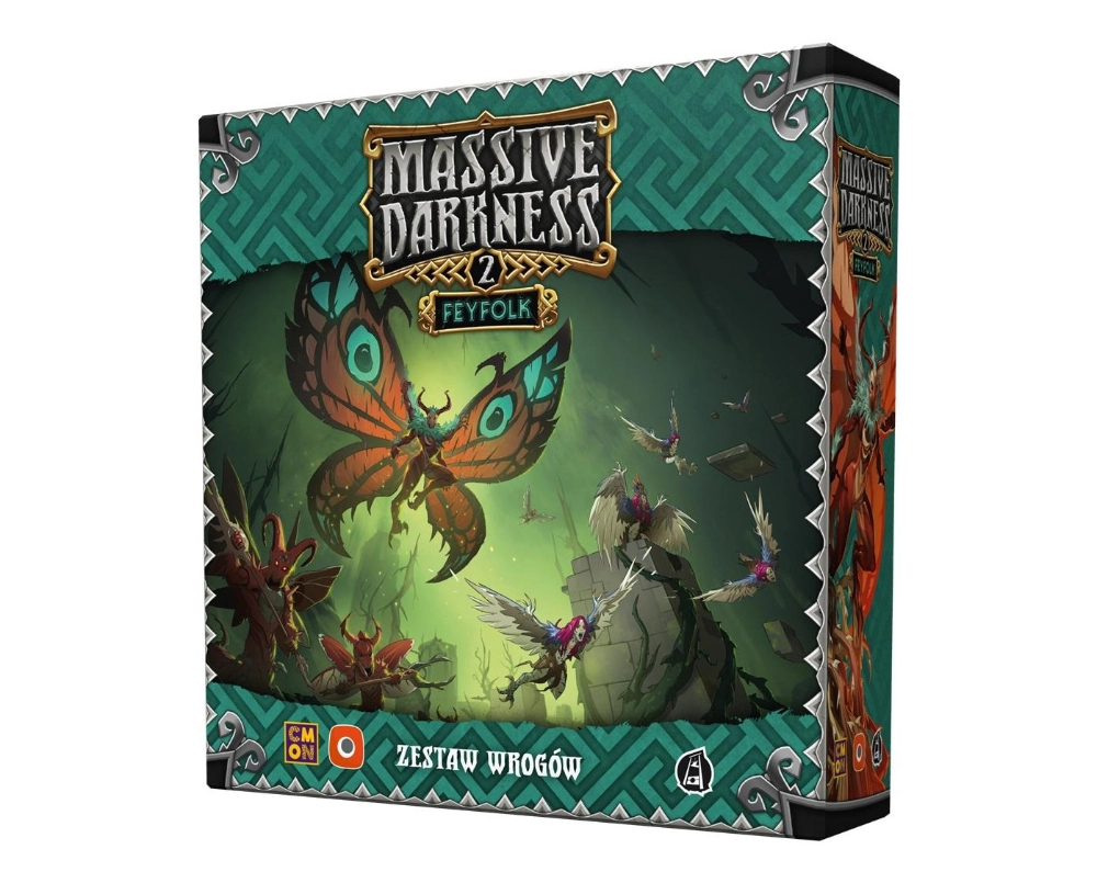 Gra MASSIVE DARKNESS 2: FEYFOLK - Zestaw Rogów - dodatek - Portal Games