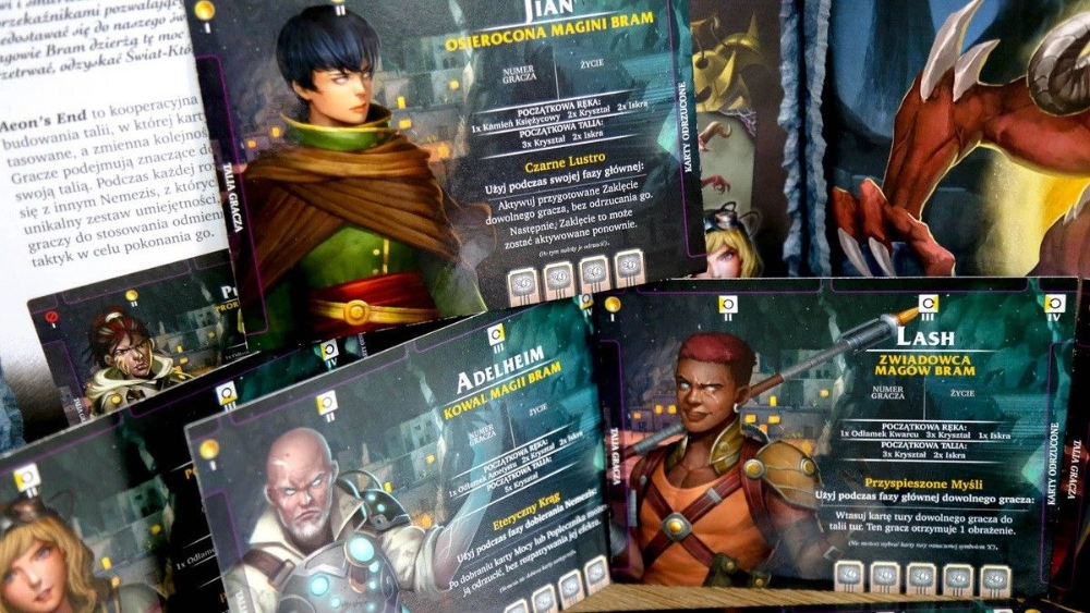 Gra karciana AEON's END - podstawa Portal