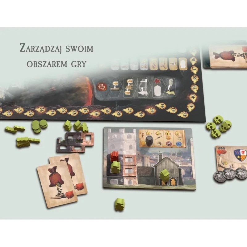 Gra planszowa INFERNO- podstawa - OGRY GAMES