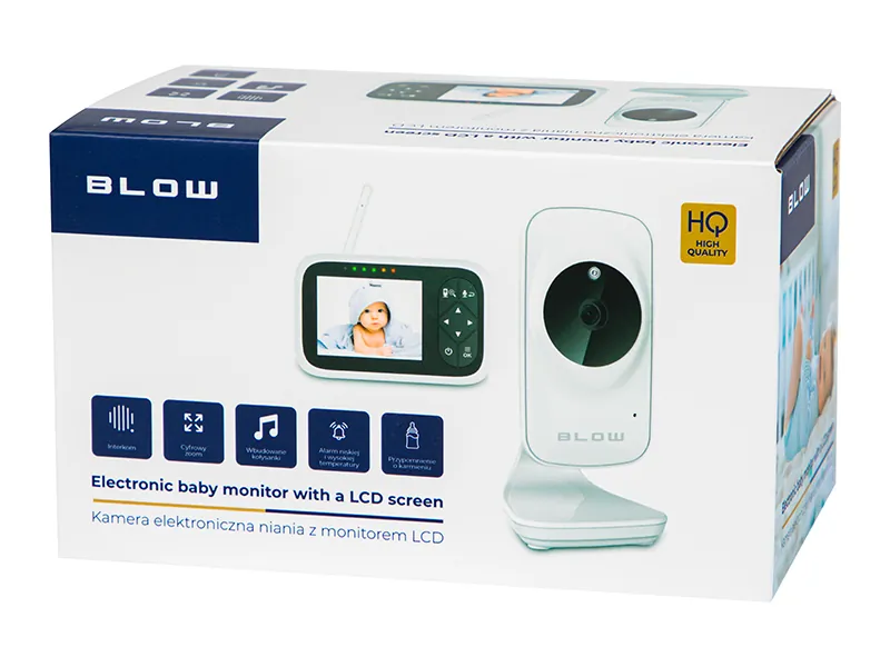 Kamera niania elektroniczna z wyświetlaczem LCD 3,2 cala BLOW