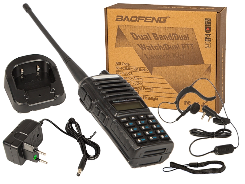 Krótkofalówka radiotelefon ręczny BAOFENG PMR UV-82 5W