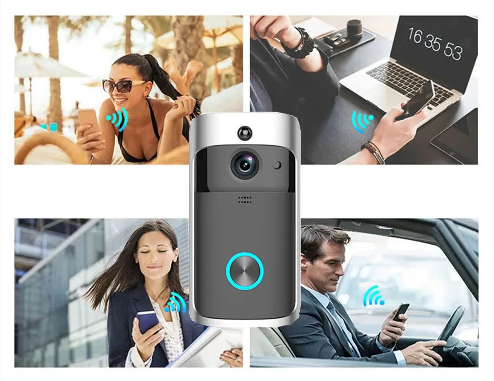 Wideodomofon LTC Vision Full HD WiFi zewnętrzny IP44 + dzwonek