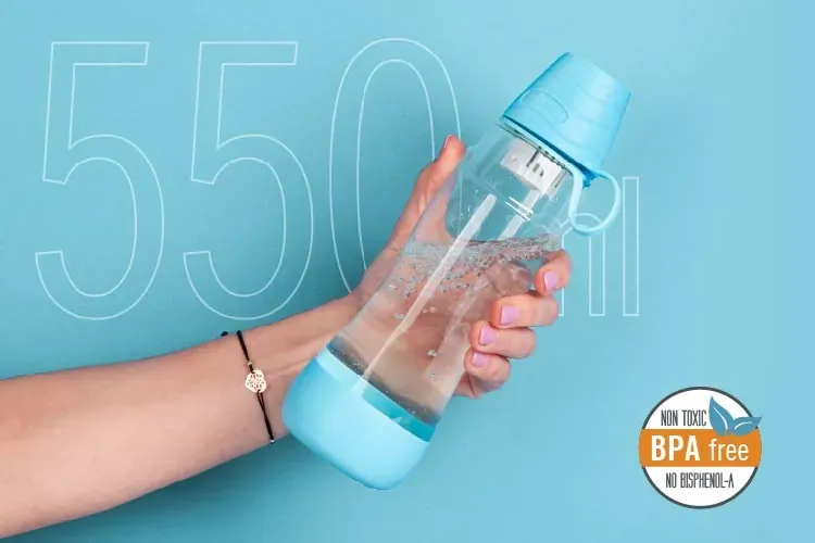 Butelka filtrująca Teesa PURE WATER BLUE