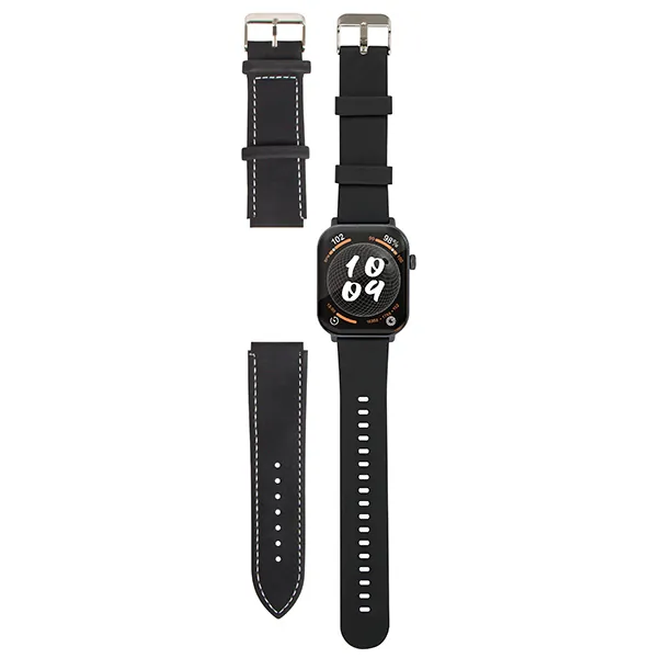 Zegarek smartwatch BLOW X18 z funkcją rozmowy czarny + dodatkowy pasek