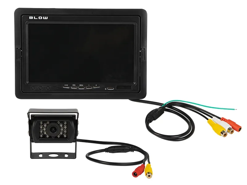 Kamera cofania z podczerwienią BLOW BVS-549 + MONITOR 7"