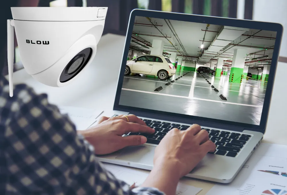 Zewnętrzna kamera kopułowa IP BLOW WiFi 5MP