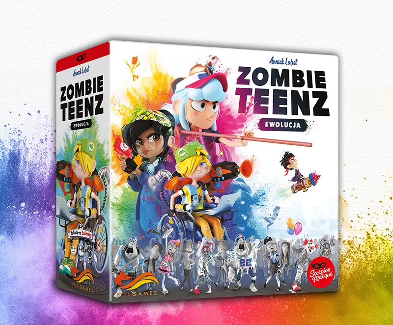 Gra planszowa dla dzieci ZOMBIE TEENZ: EWOLUCJA Fox Games