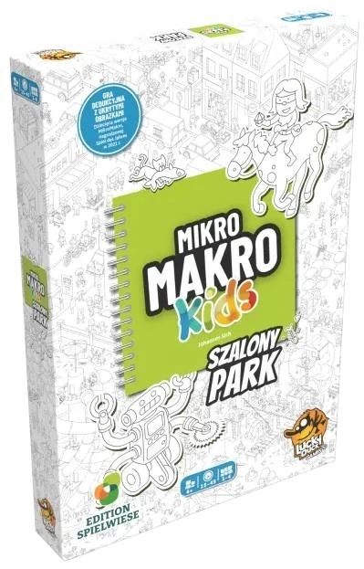 Gra MIKROMAKRO: KIDS SZALONY PARK - Lucky Duck Games