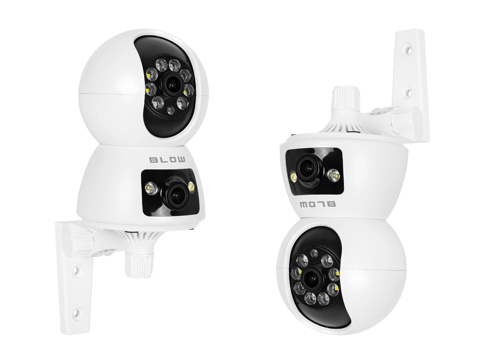 Kamera BLOW WiFi dwuobiektywowa 3MP+3MP T-266 Tuya obrotowa niania