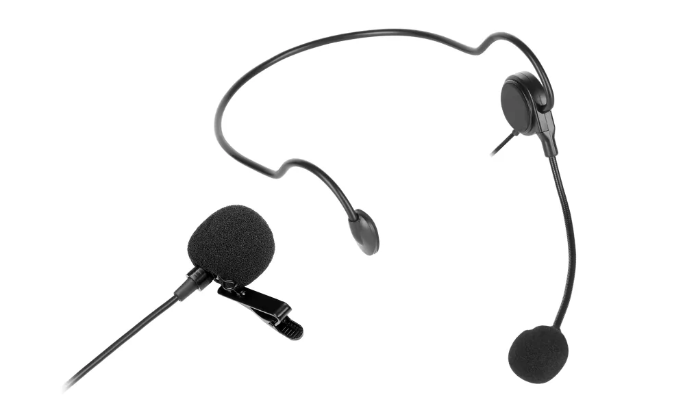 Mikrofon przenośny zestaw nagłośnieniowy Rebel