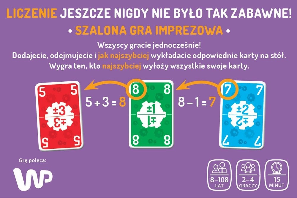 Gra karciana GRA LICZBOWA - Nasza Księgarnia