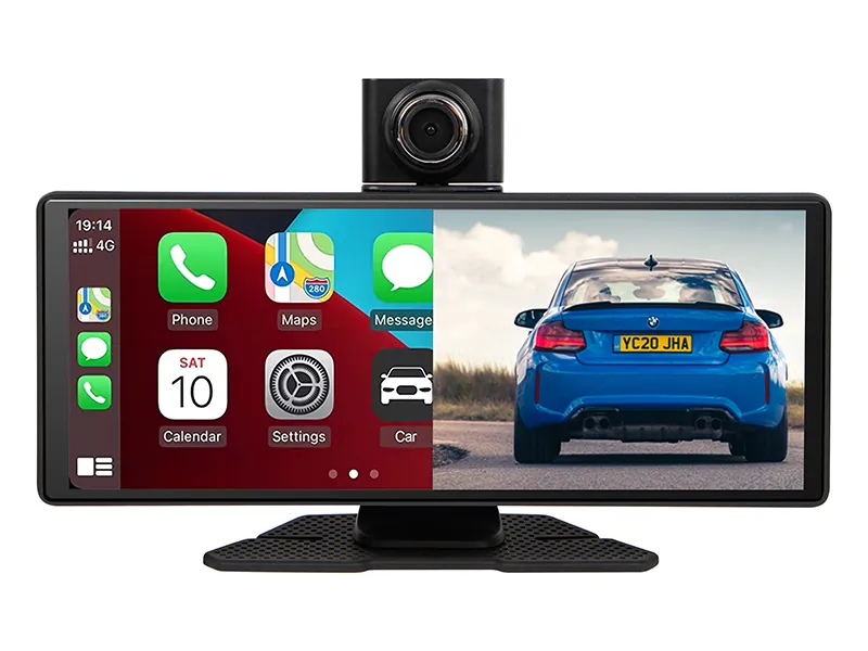 Stacja multimedialna  z wideorejestratorem bezprzewodowy CarPlay5.0 BLOW + kamera cofania