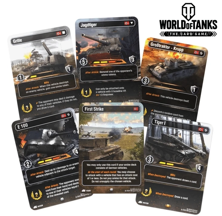 Gra karciana TCG: World of Tanks STARTER DECK USA: FIRST STRIKE - Archon