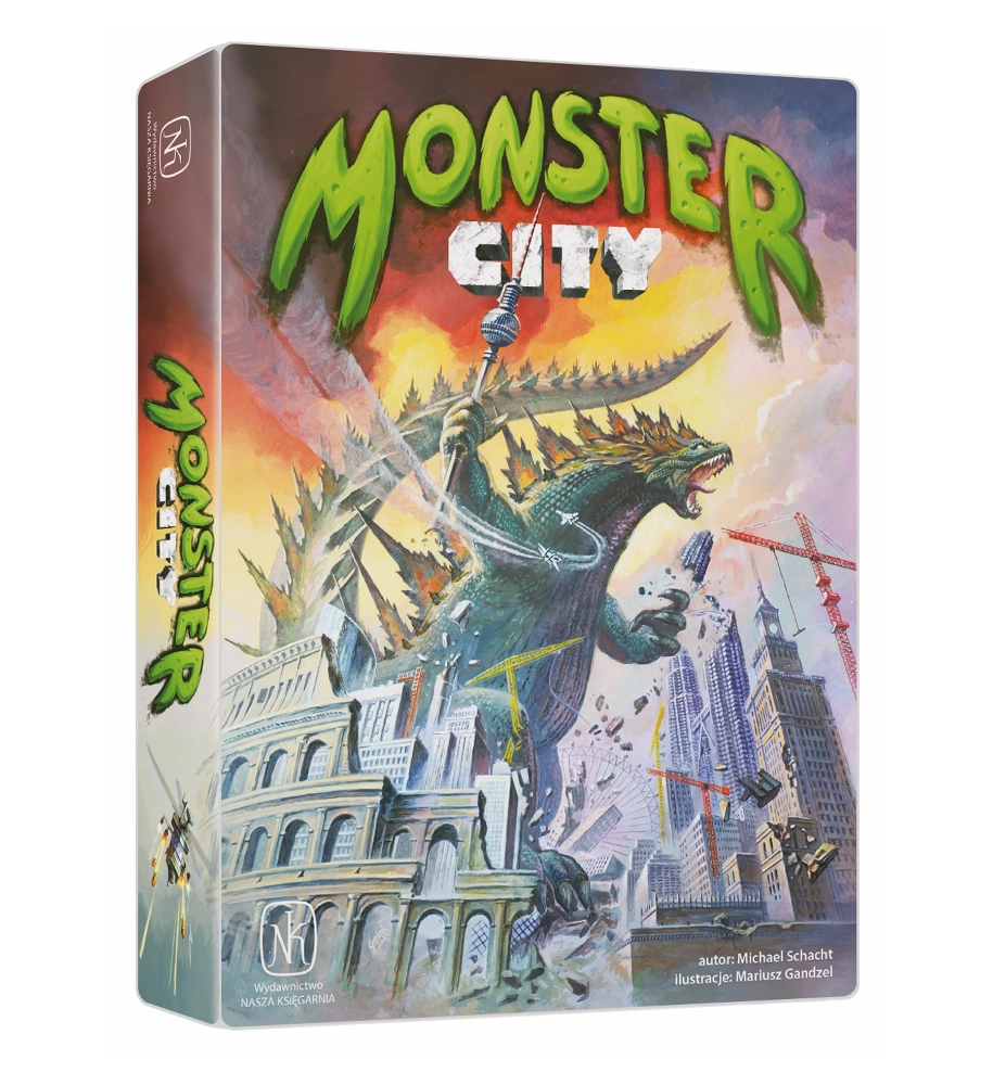 Gra karciana MONSTER CITY - Nasza Księgarnia