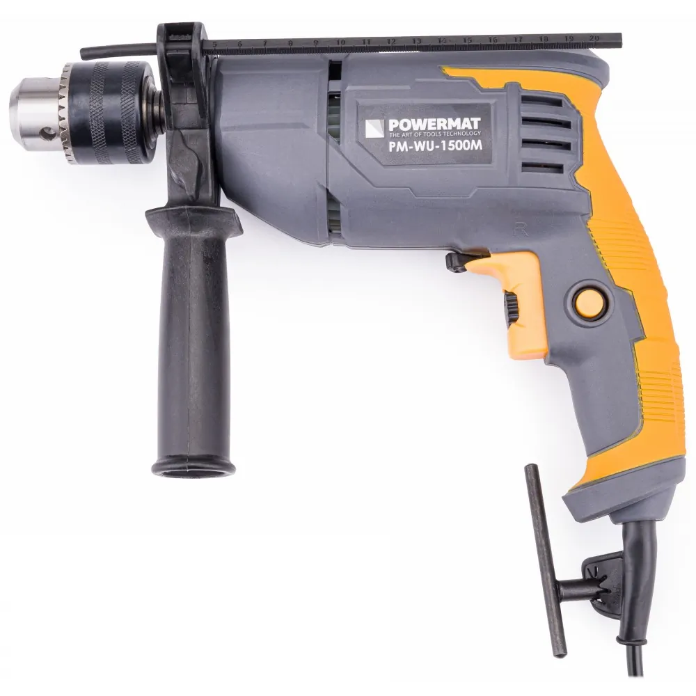 Wiertarka elektryczna udarowa 1500W Powermat PM-WU-1500M
