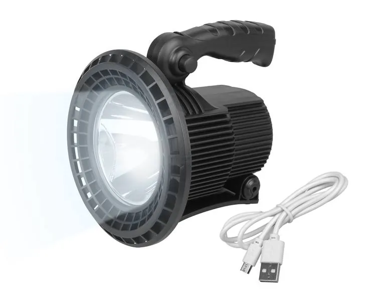 Latarka ręczna szperacz LTC LED P20 1350lm + 20xSMD 160lm + stroboskop akumulator 4500mAh