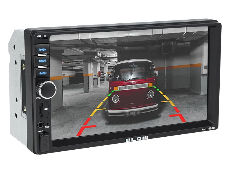 Radio samochodowe BLOW  AVH-9810 2DIN 7" Bluetooth FM SD USB AUX pilot