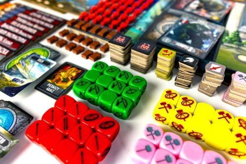 Gra planszowa WOJOWNICY Z MIDGARU: Edycja Jarla - podstawa - Portal Games