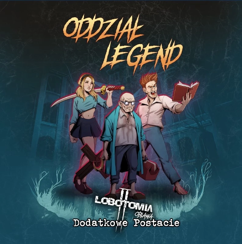Gra planszowa LOBOTOMIA II: ODDZIAŁ LEGEND - dodatek - Czacha Games