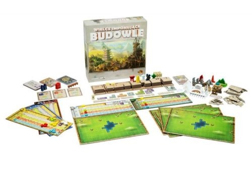 Gra WIELCE IMPONUJĄCE BUDOWLE - Lucky Duck Games
