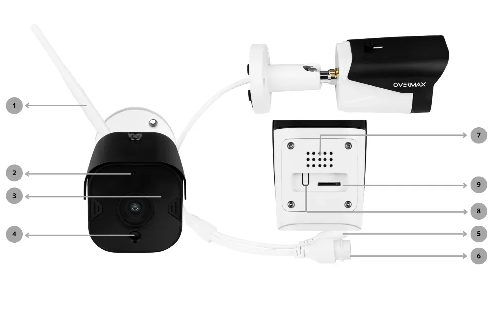 kamera ip wifi overmax opis