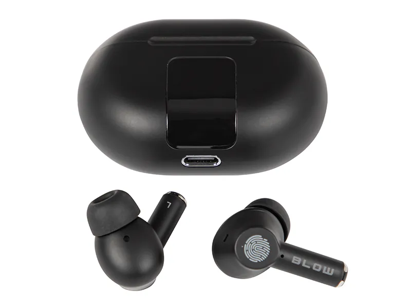 Słuchawki bezprzewodowe douszne BLOW Earbuds PRO ENC BLACK