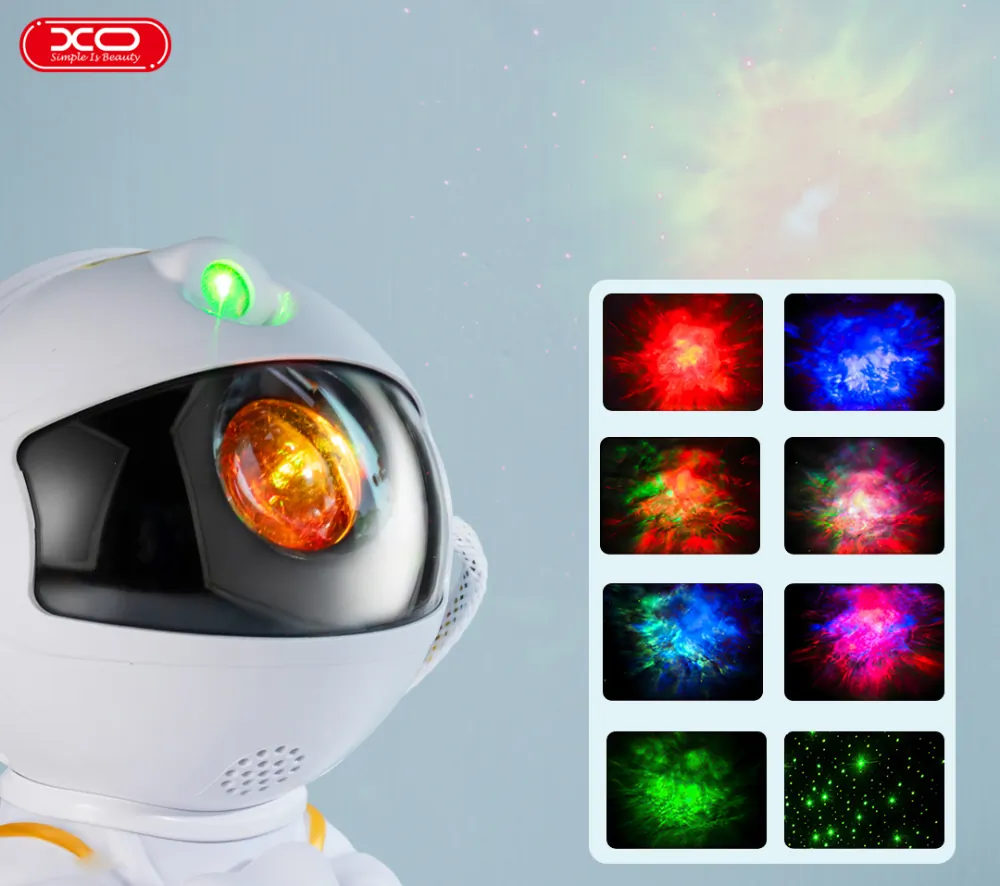 Projektor LED gwiazd-galaktyk astronauta XO CF4