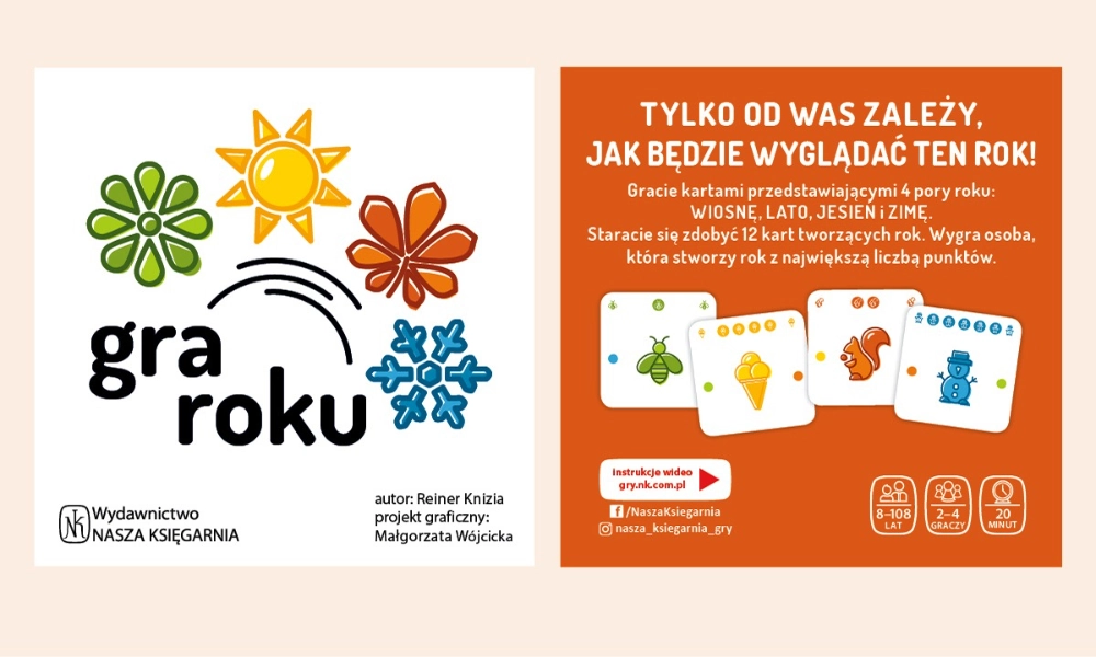 Gra GRA ROKU - Nasza Księgarnia