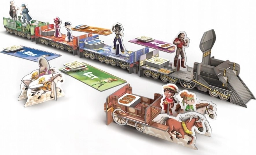 Gra planszowa KIDS EXPRESS (pl) podstawa Rebel