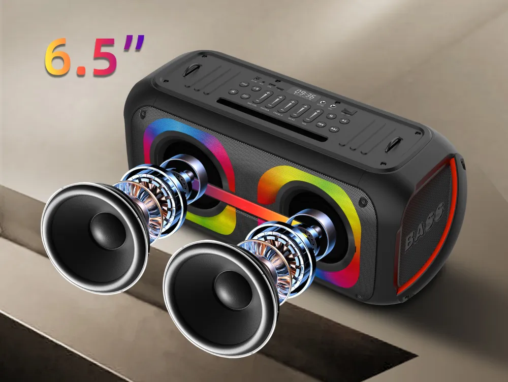 Głośnik przenośny Bluetooth Blow DJBOX + pilot + mikrofon