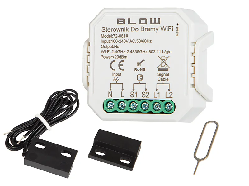 Inteligentny sterownik do bramy BLOW WiFi TUYA
